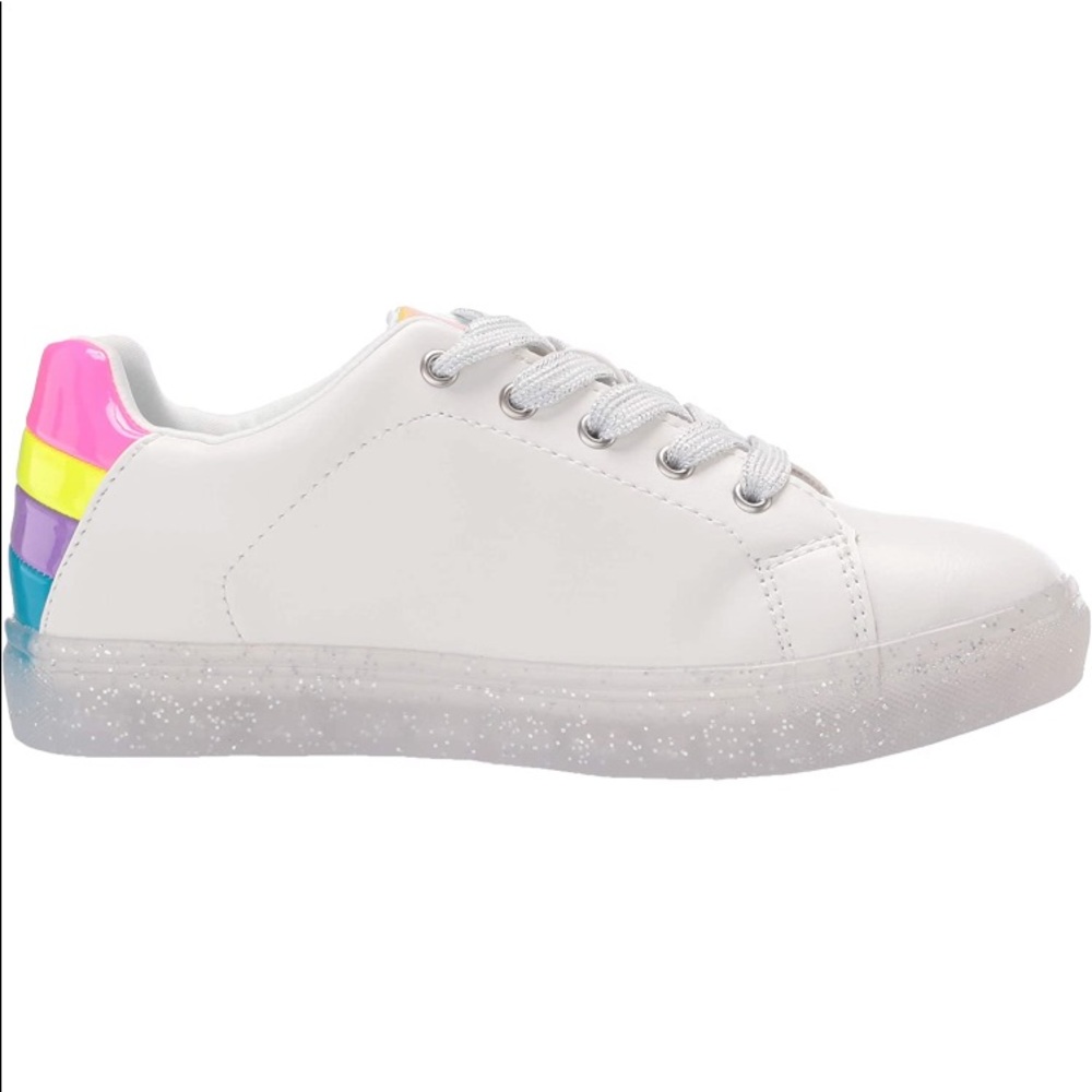 Steve Madden Child Rezza Sneaker Size 3 - Picture 2 of 7